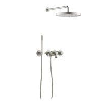 Душевая система встроенная Timo Saona SX-2348/13SM никель — фото 1, Встраиваемые душевые комплекты