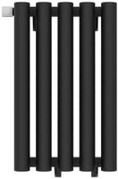 Отопительный радиатор Сунержа Кумир-0 EU50 левый 500х330 5 секций Тёмный титан муар арт-15-0350-5005 — фото 6, Радиаторы отопления