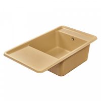 Мойка для кухни Беллис 87 870x510x250 мм, прямоуг., латте 1A724832BS260 — фото 4, Кухонные мойки