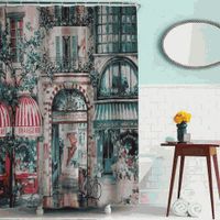 шторка д/в тканевая 180х180см "Прованс" MZ-64 — фото 1, Шторки на ванну