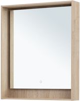 Товар: Зеркало Aquanet Милан 70 дуб светлый 00336404 - фото 3 Зеркало Aquanet Милан 70 дуб светлый 00336404 — фото 3, Зеркала в ванную комнату
