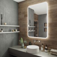 Товар: Зеркало с LED-подсветкой AMAZON MUSIC (68,5*89) /AQUA DE MARCO AmzMus70/90 - фото 2 Зеркало с LED-подсветкой AMAZON MUSIC (68,5*89) /AQUA DE MARCO AmzMus70/90 — фото 2, Зеркала в ванную комнату