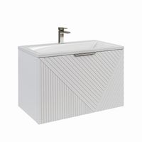 Тумба подвесная "БЛИСС-70 см" с 1 ящ. белая матовая (ум. Блисс-70 см.) 107052 — фото 1, Комоды и тумбы для ванной комнаты