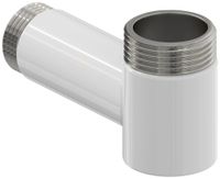 Уголок Уголок переходной Сунержа (G 1" НР х G 3/4"НР) Белый арт-12-1506-0134 — фото 2, Комплектующие для полотенцесушителей