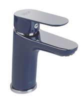 Смеситель для раковины Fiore KEVON CHIC , хром/синий арт-81TX8123 — фото 1, Смесители для раковины