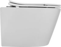 Товар: Унитаз подвесной Aquanet Atago 3.0 Tornado белый 00348006 - фото 6 Унитаз подвесной Aquanet Atago 3.0 Tornado белый 00348006 — фото 6, Подвесные унитазы