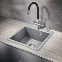 Товар: Смеситель для кухни с фильтром Milacio Ultra 560 нержавеющая сталь черный шланг арт-MCU.560.SSB - фото 5 Смеситель для кухни с фильтром Milacio Ultra 560 нержавеющая сталь черный шланг арт-MCU.560.SSB — фото 5, Смесители для кухни