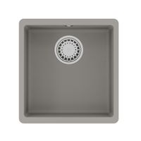 Кухонная мойка Lemark SINARA 400-U подстольного монтажаиз кварцгранита, Грей арт-9910063 — фото 3, Кухонные мойки