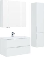 Тумба под раковину Aquanet Алвита 90 белый арт-00235340 — фото 10, Тумбы под раковину