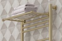 Полка прямая Полка Сунержа прямая 4П / L 370 Матовая шампань арт-022-2012-4370 — фото 1, Полки для полотенец