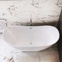 Ванна отдельностоящая Grossman Galaxy GR-2104 (170х75х72) цвет белый,1 место — фото 5, Акриловые ванны