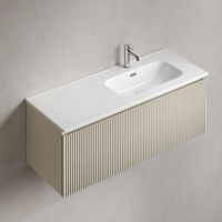 Товар: Тумба подвесная SANCOS Snob R 1.0 1195х445х406, c одним ящиком оснащенным доводчиками, Beige Soft , арт. арт-SNR1.0120RCE - фото 3 Тумба подвесная SANCOS Snob R 1.0 1195х445х406, c одним ящиком оснащенным доводчиками, Beige Soft , арт. арт-SNR1.0120RCE — фото 3, Тумбы под раковину