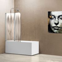 Товар: Душевая шторка на ванну VSB-12114CH-R, 1140*1400, хром, стекло шиншилла, правая - фото 2 Душевая шторка на ванну VSB-12114CH-R, 1140*1400, хром, стекло шиншилла, правая — фото 2, Шторки на ванну