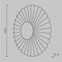 Настенный светильник (бра) Maytoni арт-MOD233WL-L11BS3K — фото 14, Бра