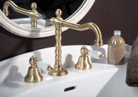 Смеситель для раковины Fiore COLONIALE SKY (SWAROVSKI®) , бронза арт-03ZZ0637 — фото 1, Смесители для раковины