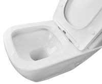 Унитаз-компакт Azario LEVANTO 620x380x830 напольный, безободковый в комплекте с бачком и сиденьем микролифт арт-AZ-1228A — фото 6, Напольные унитазы