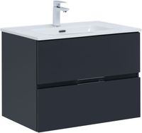 Товар: Тумба с раковиной Aquanet Алвита new 70 2 ящ. цв.антрацит 00306153 - фото 1 Тумба с раковиной Aquanet Алвита new 70 2 ящ. цв.антрацит 00306153 — фото 1, Тумбы с раковиной