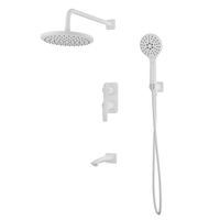 Товар: Душевая система с тропическим душем, ручным душем и изливом IDDIS Ray белый матовый (RAYWT03i68) - фото 1 Душевая система с тропическим душем, ручным душем и изливом IDDIS Ray белый матовый (RAYWT03i68) — фото 1, Встраиваемые душевые комплекты