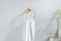 Товар: AQ4112BG ЕВРОПА полотенцедержатель кольцо, шлиф. золото - фото 3 AQ4112BG ЕВРОПА полотенцедержатель кольцо, шлиф. золото — фото 3, Полотенцедержатели