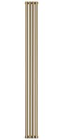 Отопительный радиатор Сунержа Эстет-1 1800х180 4 секции Золотой шёлк арт-32-0301-1804 — фото 4, Радиаторы отопления