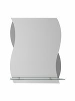 Зеркало Элегия малое 510х640 В008 — фото 1, Зеркала в ванную комнату