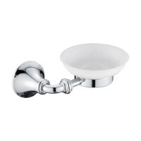 Мыльница Rose RG1203, хром — фото 1, Мыльницы