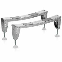 Ножки стальные универсальные для ванн, b - 70/75 см., прикручивающиеся (аналог APMROS100), BLB S30002523250700 — фото 1, Ванны и комплектующие