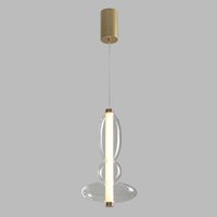 Светильник подвесной арт-QUASAR SP10W LED TRANSPARENT — фото 6, Подвесные светильники