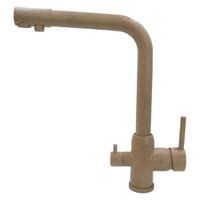 MILANO Смеситель д/кухни совмещенный с краном для питьевой воды, терракотовый камень 32663 — фото 2, Смесители для кухни