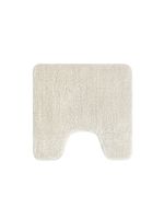 Коврик для ванной комнаты с вырезом, 50х50, микрофибра, бежевый, IDDIS, арт-BTLT01Mi12 — фото 1, Коврики для ванной комнаты