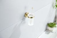 Товар: AQ4104BG ЕВРОПА стакан с держателем, шлиф. золото - фото 3 AQ4104BG ЕВРОПА стакан с держателем, шлиф. золото — фото 3, Стаканы для зубных щеток