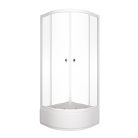 ДО Ультра 80*80 В (3 места+сифон D50) арт-Щ0000072616 — фото 4, Душевые уголки четверть круга