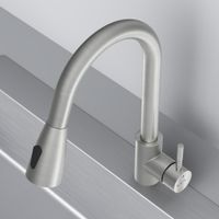 F85B07511 X-Joy S, смеситель для кухни с вытягивающимся изливом, сатин — фото 6, Смесители для кухни