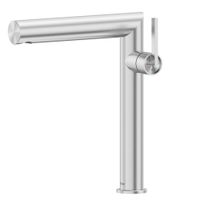 Смеситель ABBER Perfekte 316 для раковины, сталь брашированная арт-AF8A11BST-L — фото 1, Смесители для раковины