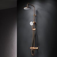 F0785A544 X-Joy, душ.система: см-ль д/ванны/душа с ТМС, душ.штанга,верх.душ 220мм, руч.душ,роз.золо — фото 8, Душевые системы