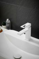 Смеситель для раковины BELZ , белый арт-B10658-8 — фото 2, Смесители для раковины