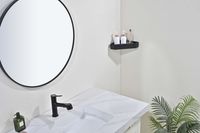 Товар: AQ4976MB угловая полка для душа со стеклоочистителем, матовый черный - фото 11 AQ4976MB угловая полка для душа со стеклоочистителем, матовый черный — фото 11, Полки для ванной и душа