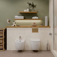 Биде IBERICA BLANCA BILBAO BIDE глянцевый белый (IB.BLA.B12) — фото 4, Биде подвесные