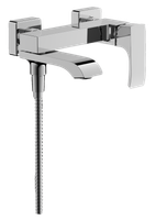 Смеситель для ванны с душем BELZ, хром арт-B60507 — фото 1, Смеситель для ванны