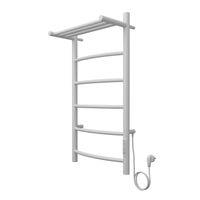 Товар: Полотенцесушитель электрический AZARIO VERONA 400/800 5 секций, с полкой, диммер справа, белый арт-AZ04848PW - фото 6 Полотенцесушитель электрический AZARIO VERONA 400/800 5 секций, с полкой, диммер справа, белый арт-AZ04848PW — фото 6, Электрические полотенцесушители