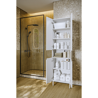 Пенал напольный, цвет белый, 55 см арт-VAN0555N — фото 4, Пеналы для ванной комнаты