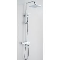 Душевая система Сантаком stOmega 7705, хром — фото 1, Душевые стойки