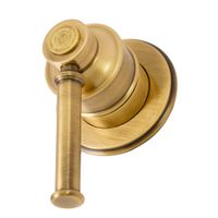 ERMITAGE MINI См-ль скрытого монтажа монокомандный, ручка латунь, бронза арт-31429 — фото 4, Встраиваемые смесители для душа