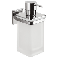 Дозатор COLOMBO DESIGN BASICQ настенный цвет хром арт-B9337 — фото 3, Дозаторы