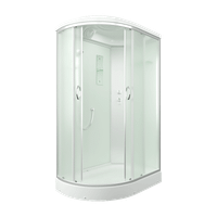 Душевая кабина ERLIT 35 серия матовое стекло арт-ER3512PR-C3-RUS — фото 2, Душевые кабины