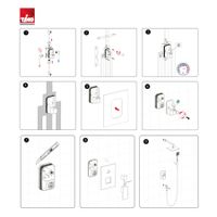 Душевая система встроенная Timo Selene SX-3069/00SM (1013) хром SX-3069/00SM(1013) — фото 1, Душевые системы