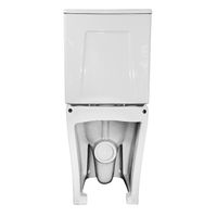 Унитаз-компакт Azario VELISE 355х625x810 напольный, безободковый в комплекте с быстросъемным сиденьем микролифт арт-AZ-1222A — фото 10, Напольные унитазы