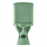 Товар: Унитаз-компакт "Вест" косой выпуск, с кнопочной арматурой и сиденьем, салатовый SANTERI 1P2018S0400BF - фото 4 Унитаз-компакт "Вест" косой выпуск, с кнопочной арматурой и сиденьем, салатовый SANTERI 1P2018S0400BF — фото 4, Напольные унитазы