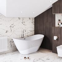 Ванна отдельностоящая Grossman Galaxy GR-2104M (170х75х72) цвет белый матовый,1 место — фото 3, Акриловые ванны