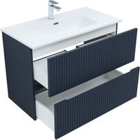 Тумба под раковину Aquanet Джейн 90 маренго 00313303 — фото 10, Тумбы под раковину